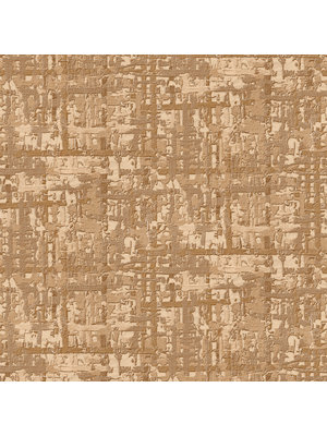 Dutch Wallcoverings Behang Embellish Fabric Abstract Gold De120094