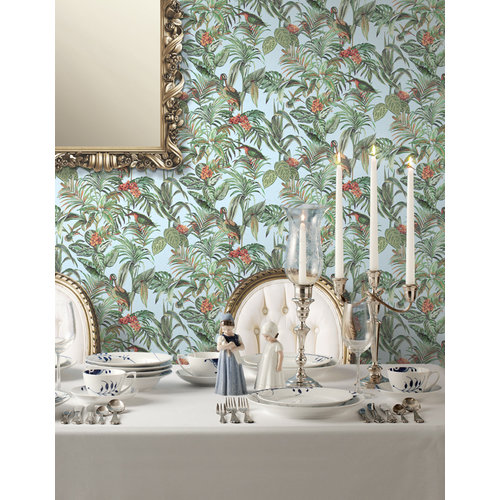 Dutch Wallcoverings Behang Embellish Bird Of Paradise Multi De120014