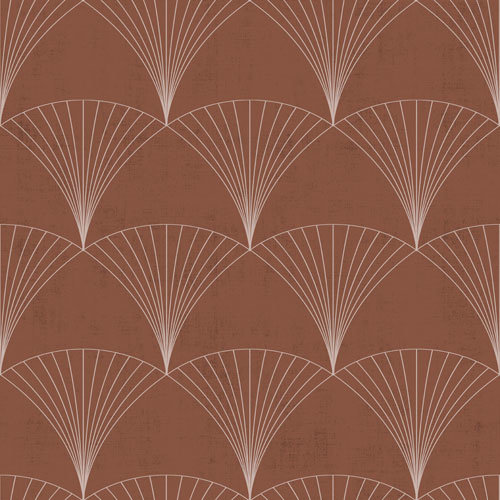 Dutch Wallcoverings Behang Design Chrysler Orange 12002