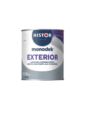 Histor Monodek Exterior - Zwart - 1 liter