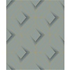 Dutch Wallcoverings Behang Galactik Ruit Groen/Goud L614-01