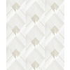 Dutch Wallcoverings Behang Galactik Dessin Wit/Goud L967-00
