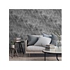 Dutch Wallcoverings Behang Galactik Ruit Donkergrijs L935-09