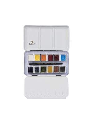 Rembrandt Aquarelverf - set 12 napjes - metalen blik - Portrait Selection