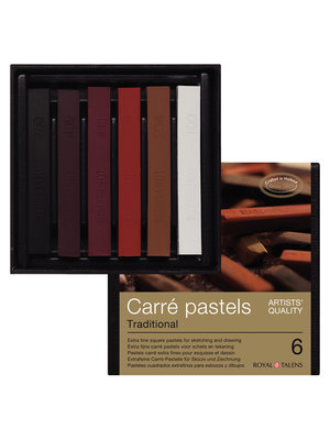Rembrandt Carre Pastels - set 34C8 - 6 kleuren
