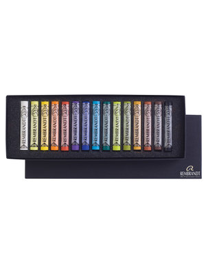 Rembrandt Softpastels Basisset - 15 hele pastels