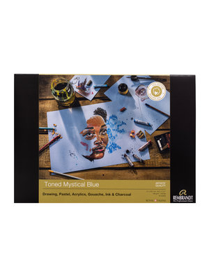 Rembrandt Toned Mystical Blue - A4 - 180 gram - 50 vellen