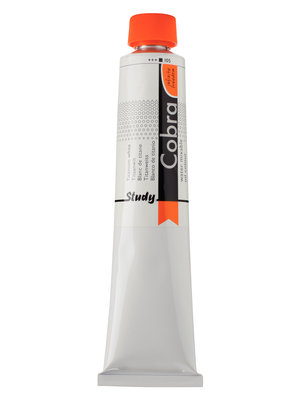 Cobra Study Water Vermengbare Olieverf Tube - Titaanwit 105 - 200 ml