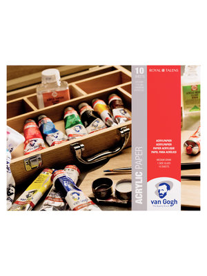 Van Gogh Blok Acrylverfpapier - 10 vellen - 370 gram - 24 x 32 cm