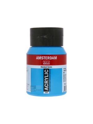 Royal Talens Amsterdam Acrylverf 500 ml - Briljantblauw 564