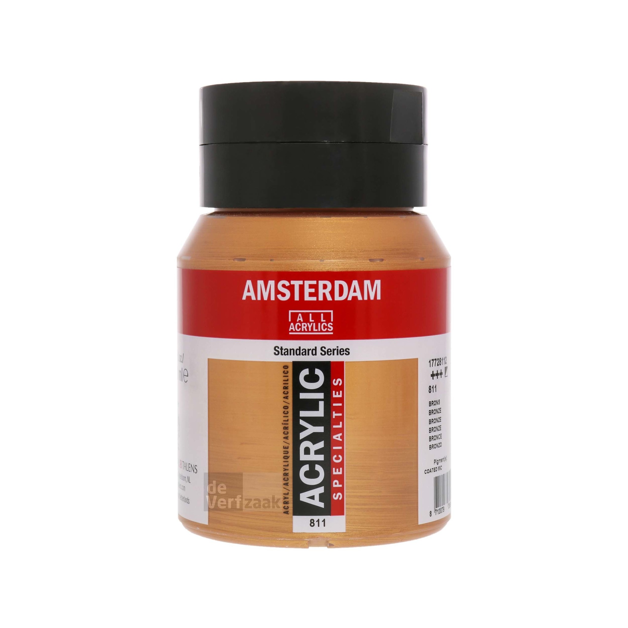 Wolk Wat is er mis Veeg Amsterdam Acrylverf 500 ml - Brons - De Verfzaak