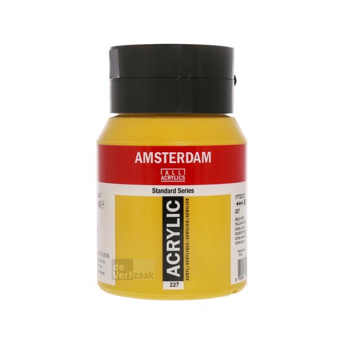 Royal Talens Amsterdam Acrylverf 500 ml - Gele oker 227
