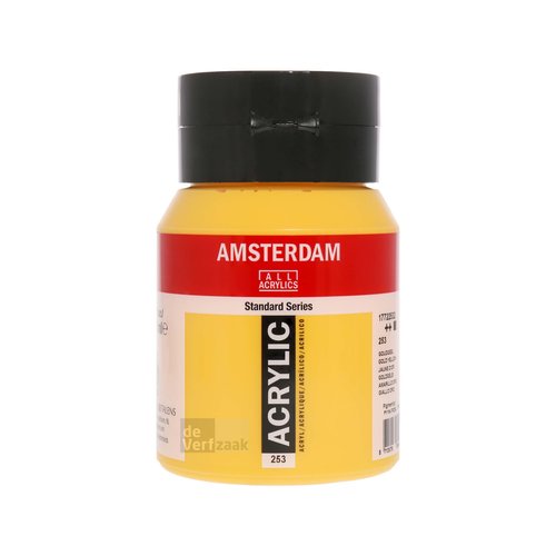 Royal Talens Amsterdam Acrylverf 500 ml - Goudgeel 253