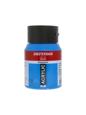 Royal Talens Acrylverf - 500 ml - Mangaanblauw Phtalo 582 Royal Talens Acrylverf - 500 ml - Mangaanblauw Phtalo 582