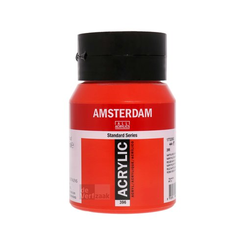 Royal Talens Amsterdam Acrylverf 500 ml - Naftolrood Middel 396
