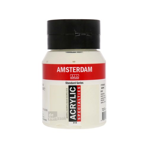 Royal Talens Amsterdam Acrylverf 500 ml - Parelgeel 818