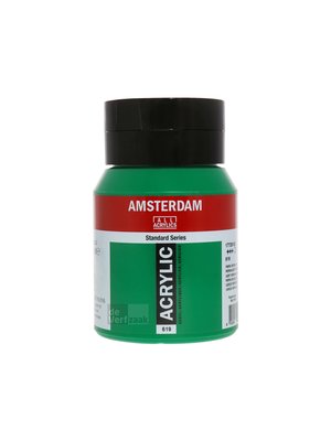 Royal Talens Amsterdam Acrylverf 500 ml - Permanentgroen Donker 619