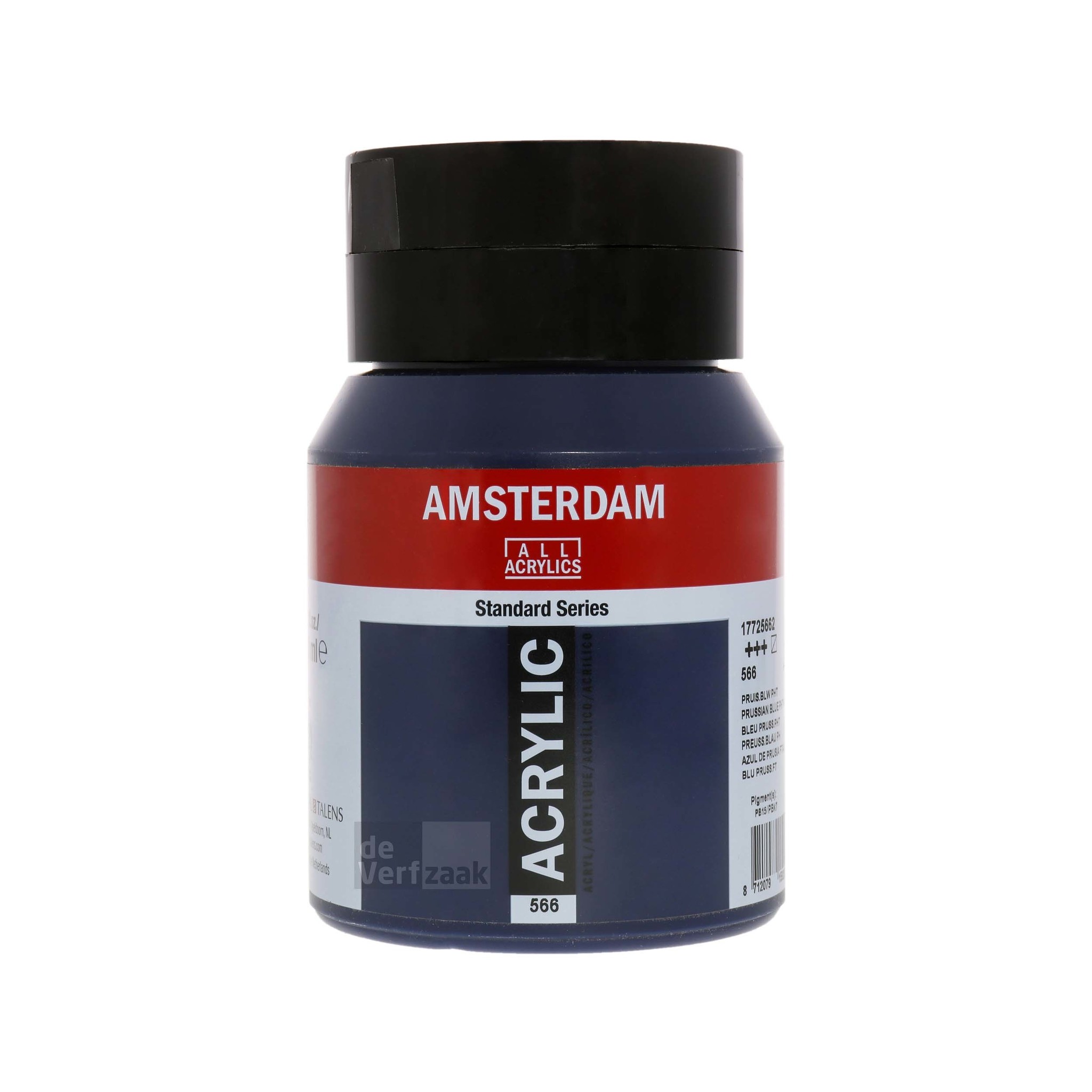 Royal Talens Amsterdam Acrylverf 500 ml - Pruisischblauw 566