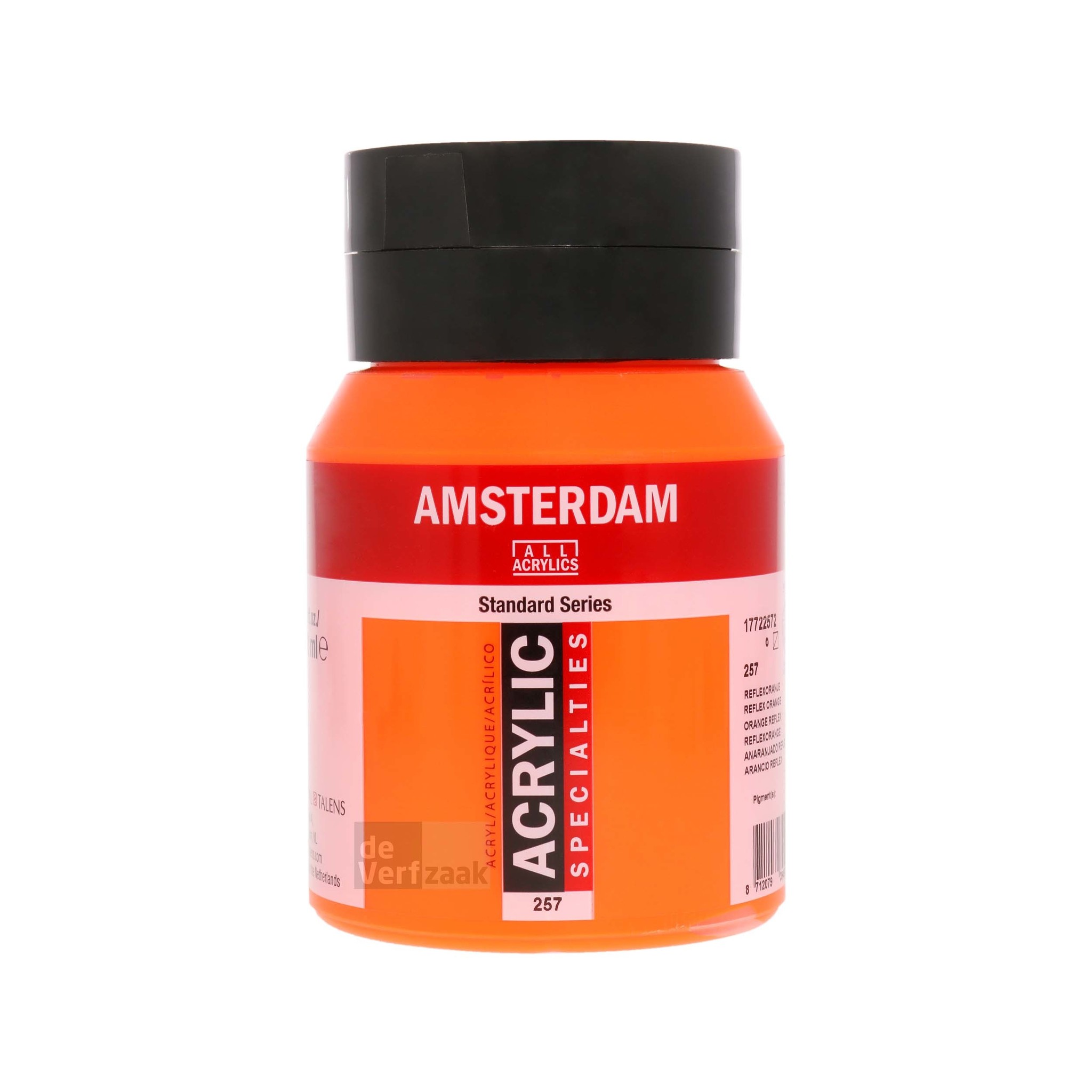 Royal Talens Amsterdam Acrylverf 500 ml - Reflexoranje 257