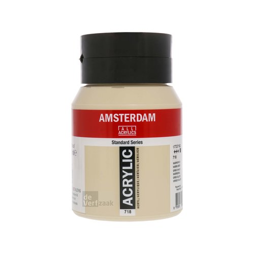 Royal Talens Amsterdam Acrylverf 500 ml - Warmgrijs 718