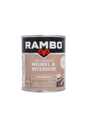 Rambo Pantserbeits Meubel & Interieur Mat 750 ml - Oud Roze