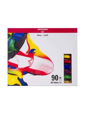 Amsterdam Acrylverf - set 90 x 20 ml