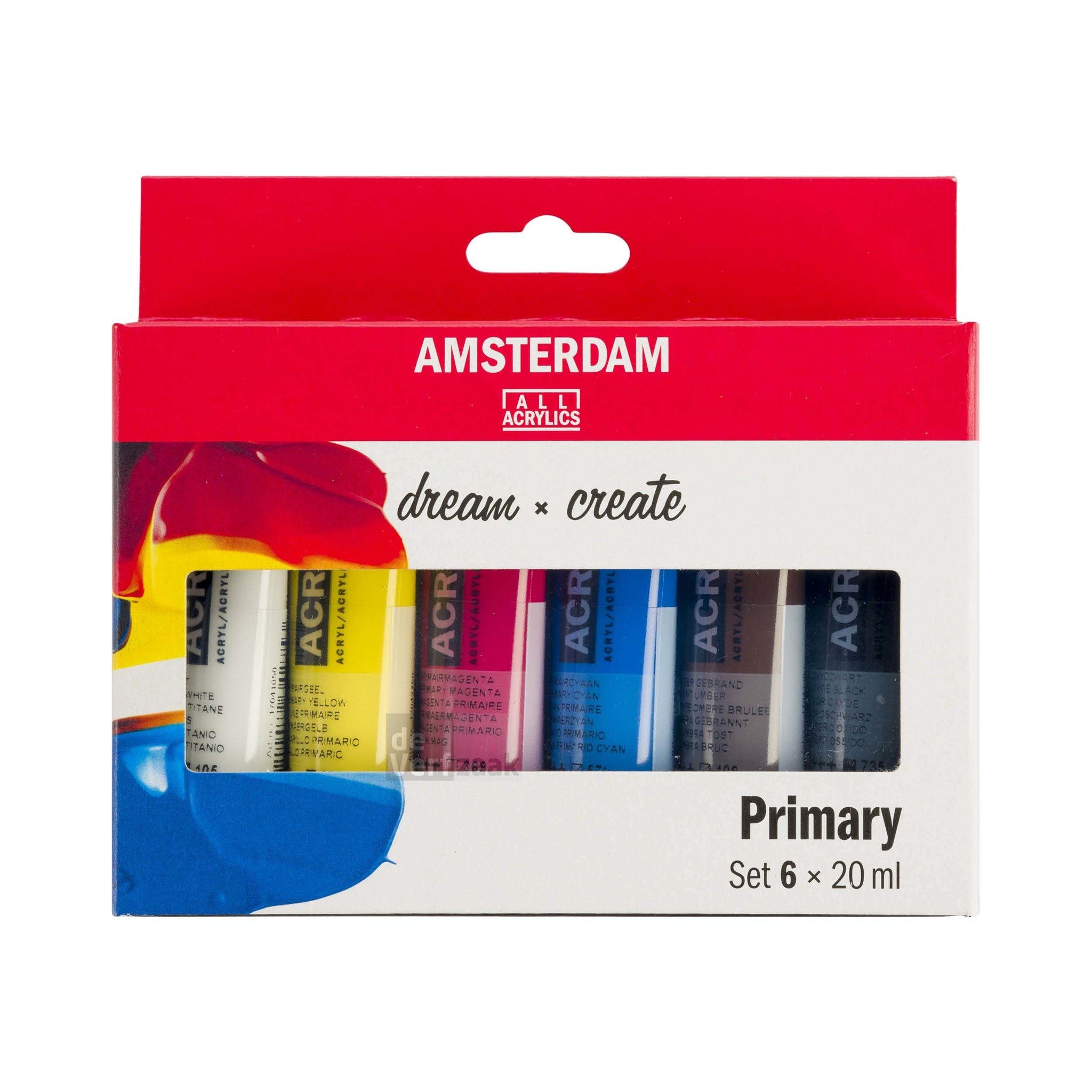 Amsterdam Set 6 x 20 ml - Primair