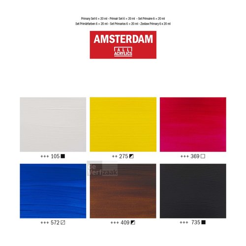 Amsterdam Set 6 x 20 ml - Primair