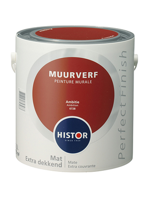 Histor Perfect Finish Muurverf Mat - Ambitie - 2,5 liter
