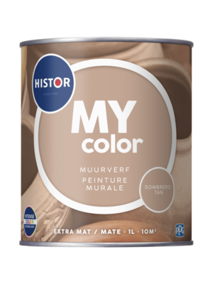 Histor MY color Muurverf Extra Mat - Sombrero Tan
