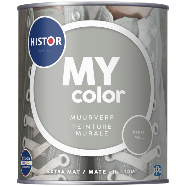 Histor MY color Muurverf Extra Mat - Steel Mill