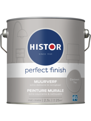 Histor Perfect Finish Muurverf Mat - Shaded Whisper - 2,5 liter