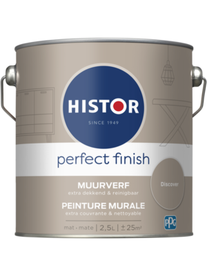 Histor Perfect Finish Muurverf Mat - Discover - 2,5 liter