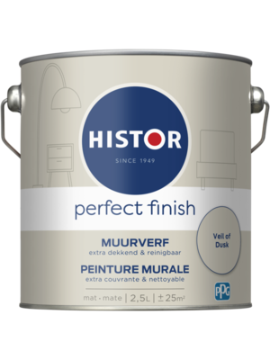 Histor Perfect Finish Muurverf Mat - Veil of Dusk - 2,5 liter