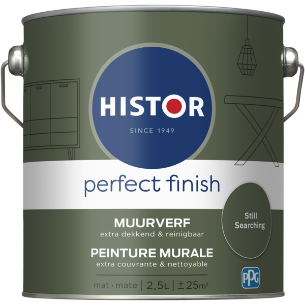 Laatste Hou op Maestro Histor Perfect Finish Muurverf Mat - Still Searching - 2,5 liter kopen? |  Korting tot 40% - De Verfzaak