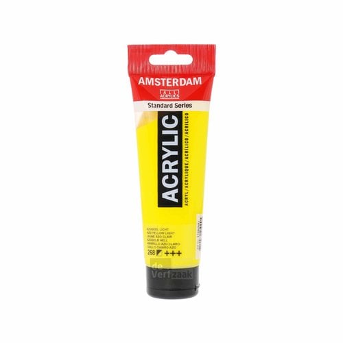 Royal Talens Amsterdam Acrylverf 120 ml - Azogeel Licht 268