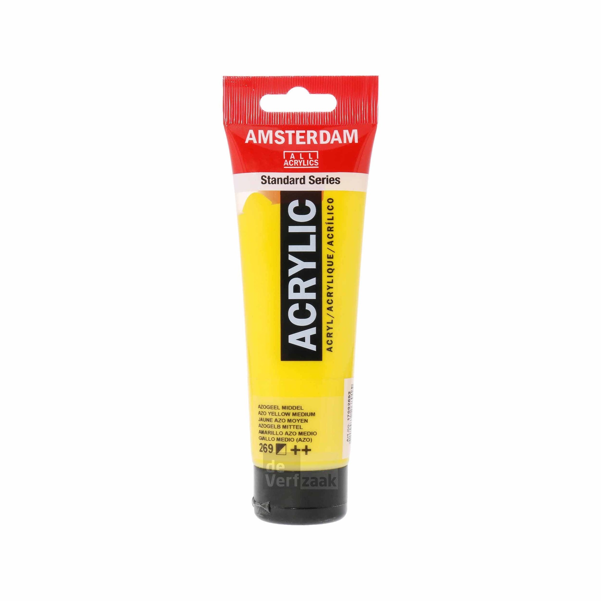 Royal Talens Amsterdam Acrylverf 120 ml - Azogeel Middel 269