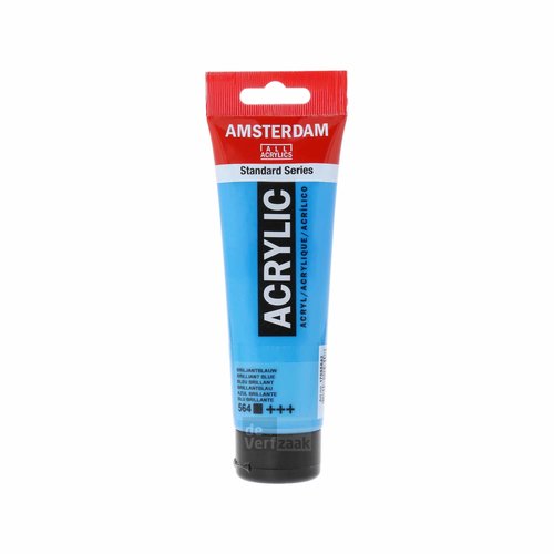 Royal Talens Amsterdam Acrylverf 120 ml - Briljantblauw 564