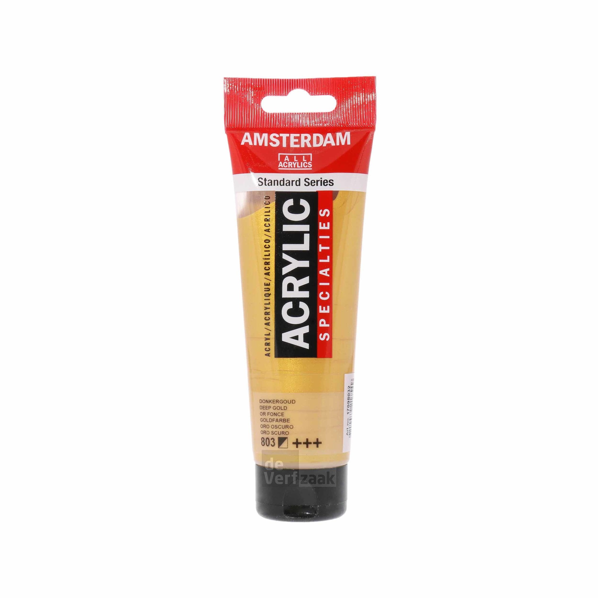 Royal Talens Amsterdam Acrylverf 120 ml - Donkergoud 803