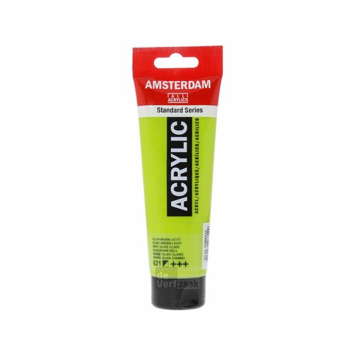 Royal Talens Amsterdam Acrylverf 120 ml - Olijfgroen Licht 621