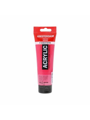 Royal Talens Amsterdam Acrylverf 120 ml - Permanentrood Purper 348