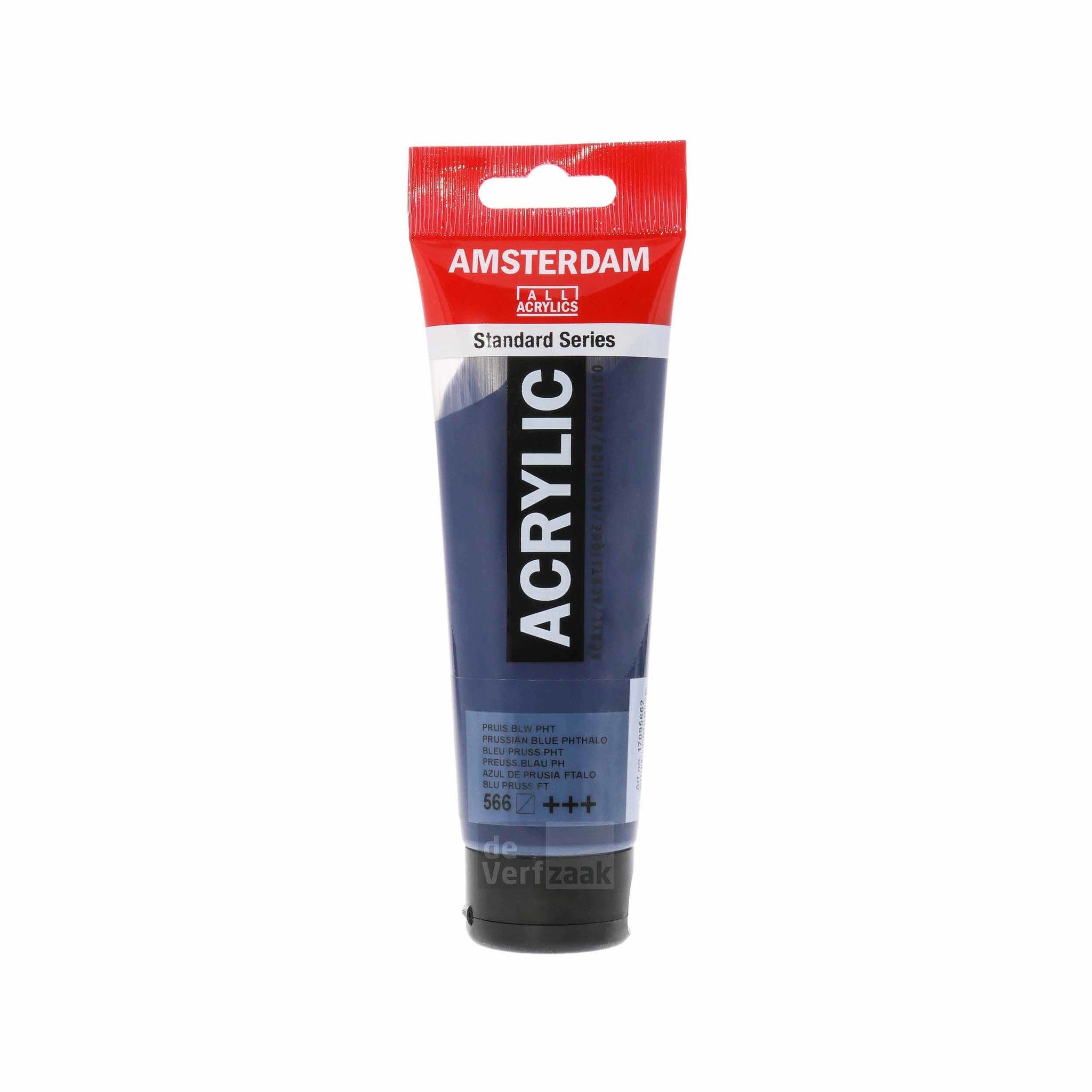 Royal Talens Amsterdam Acrylverf 120 ml - Pruisischblauw 566