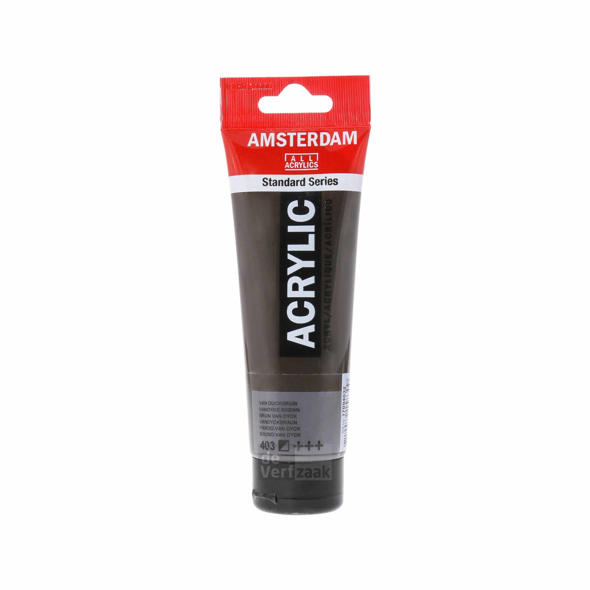 Royal Talens Amsterdam Acrylverf 120 ml - Van Dijckbruin 403
