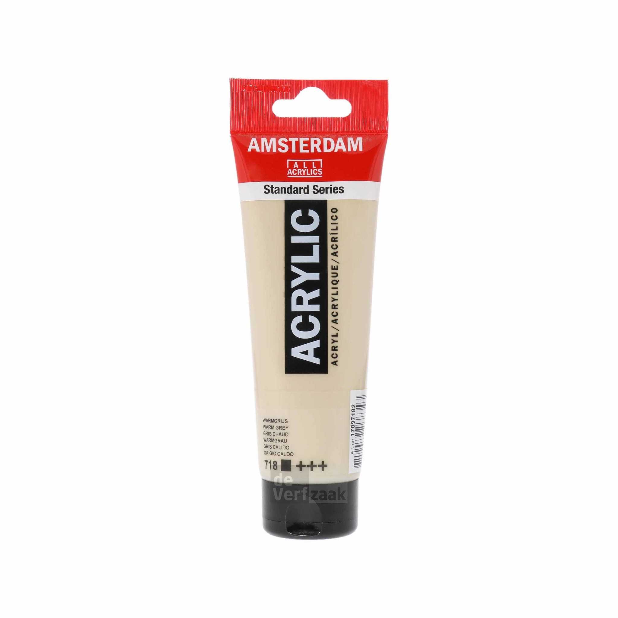 Royal Talens Amsterdam Acrylverf 120 ml - Warmgrijs 718