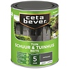 Cetabever Schuur en Tuinhuis Beits Dekkend Zijdeglans - Antraciet