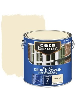 Cetabever Meesterbeits Deur en Kozijn Dekkend Zijdeglans - Creme Wit