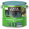 Cetabever Schuur en Tuinhuis Beits Dekkend Zijdeglans - Hemelsblauw - 2,5 liter
