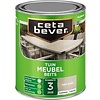 Cetabever Tuin Meubel Beits Transparant Zijdeglans - Grey Wash - 0,75 liter