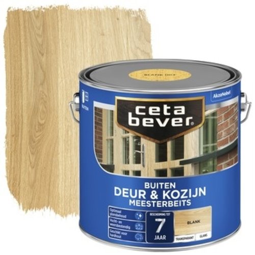 Cetabever Meesterbeits Deur en Kozijn Transparant Glans - Blank