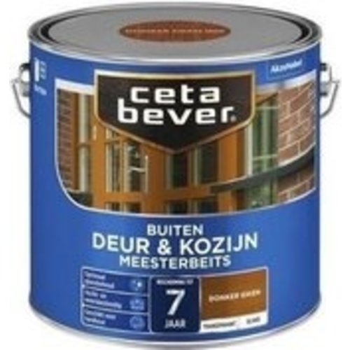 Cetabever Meesterbeits Deur en Kozijn Transparant Glans - Donker Eiken
